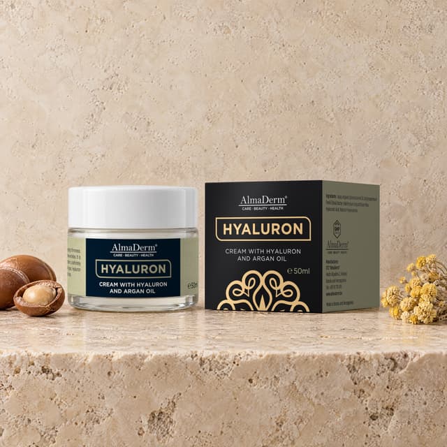 Hyaluronic cream with argan 50ml