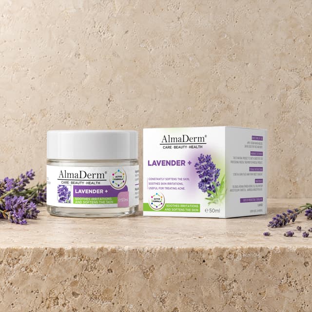 Cream with essential oils of Lavender, Immortelle and Argan oil 50ml