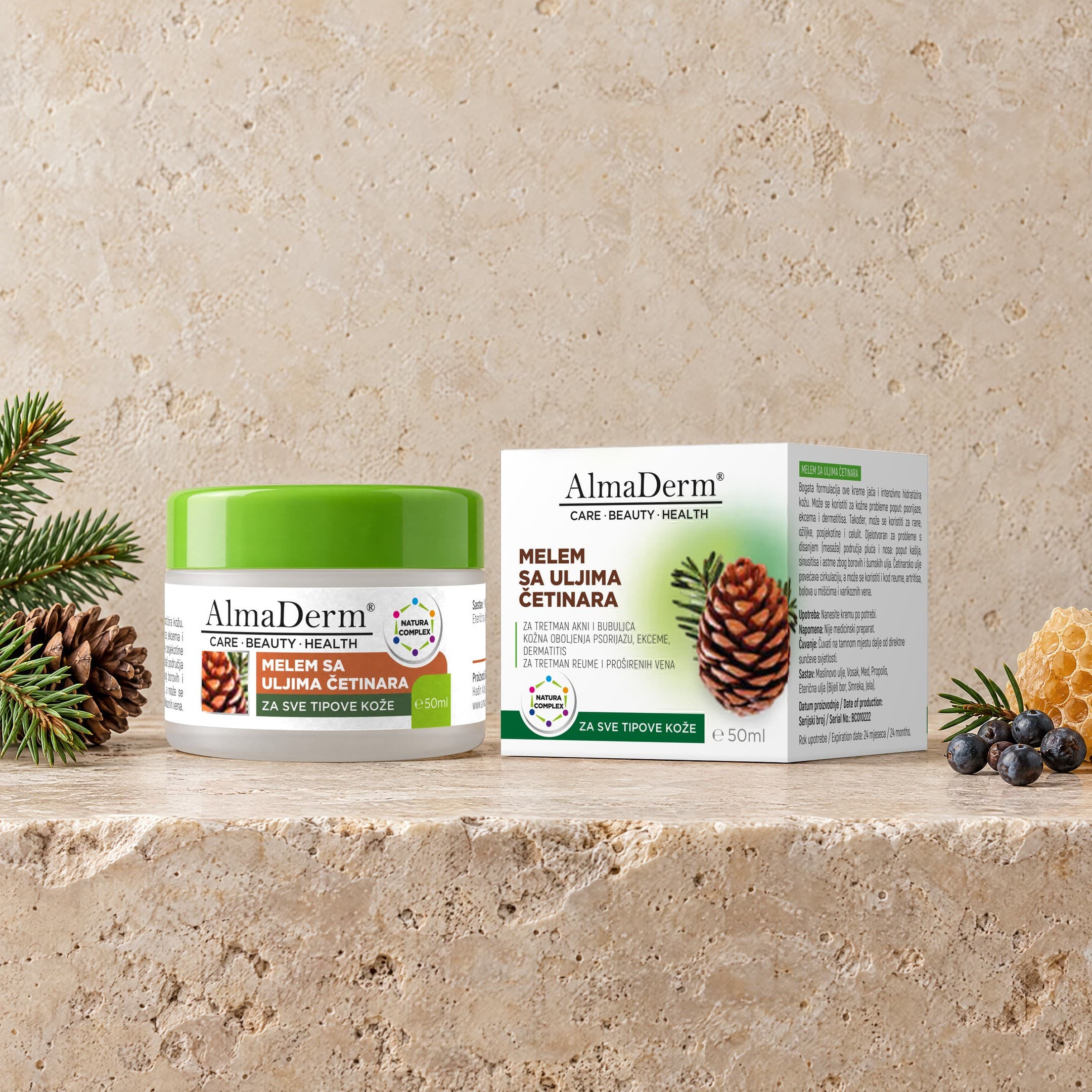 Melem sa uljima četinara 50 ml