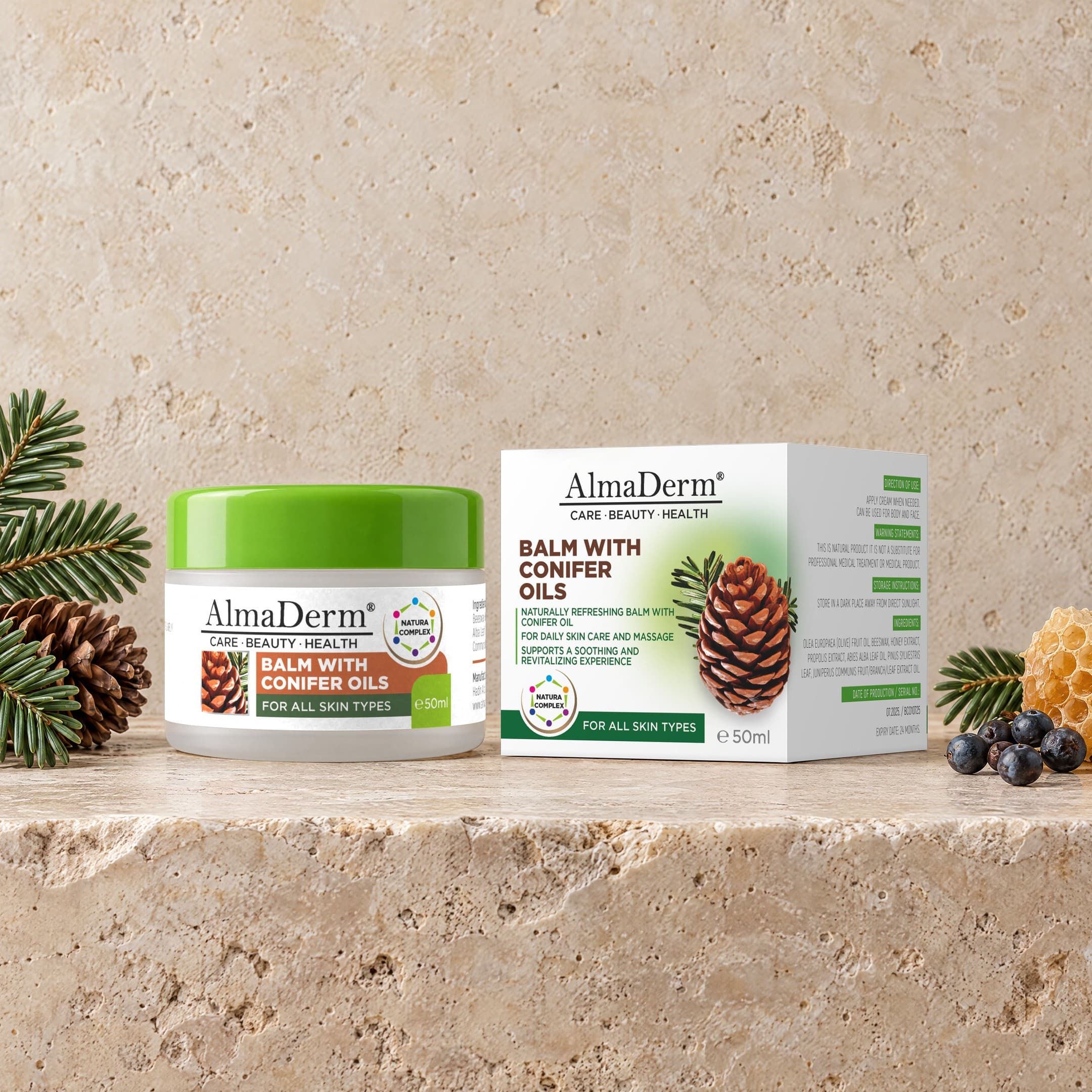 Balm with conifer oils 50 ml