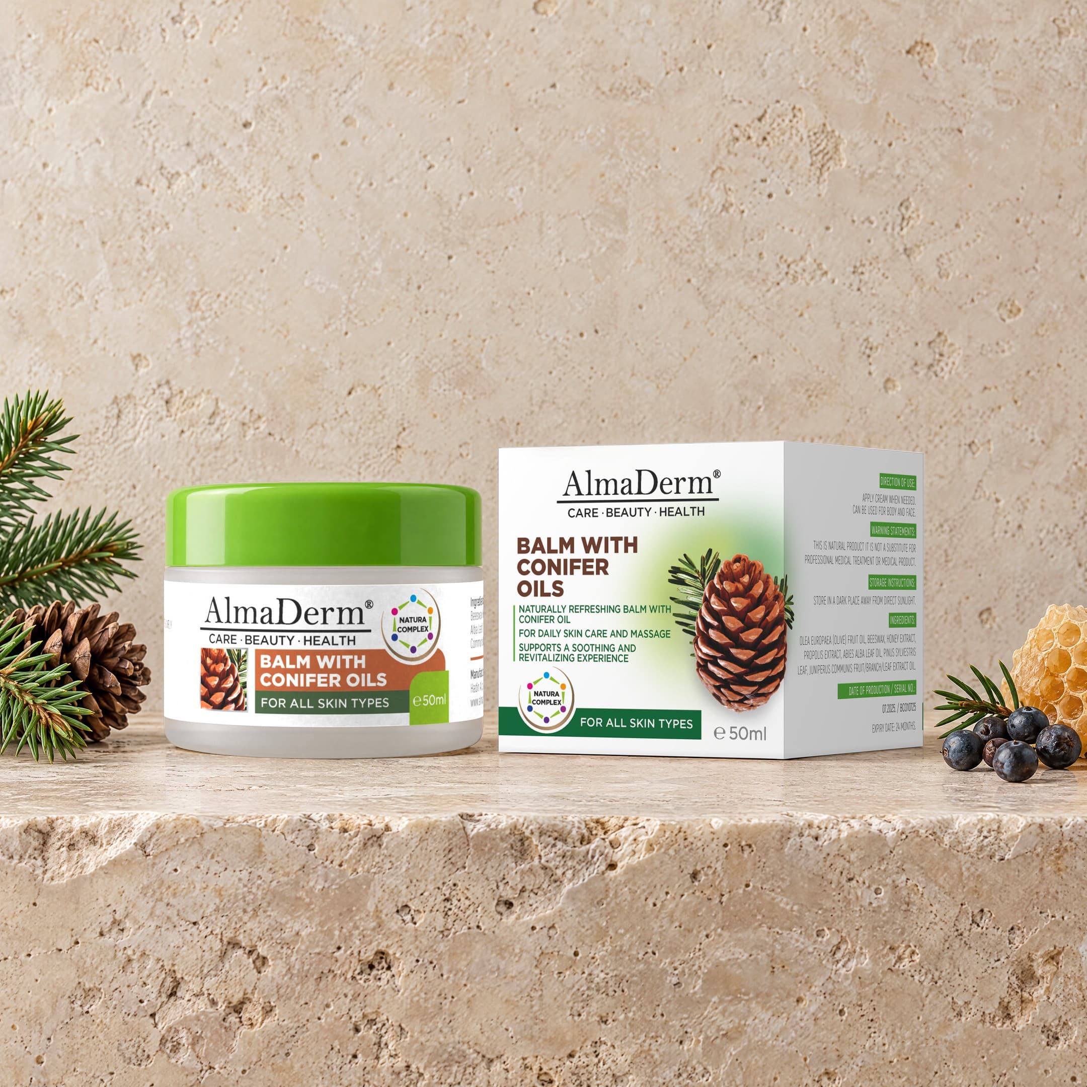 Balm with conifer oils 50 ml