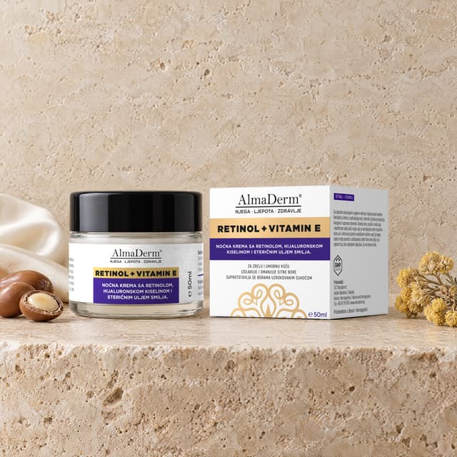 Retinol + Vitamin E noćna krema 50ml