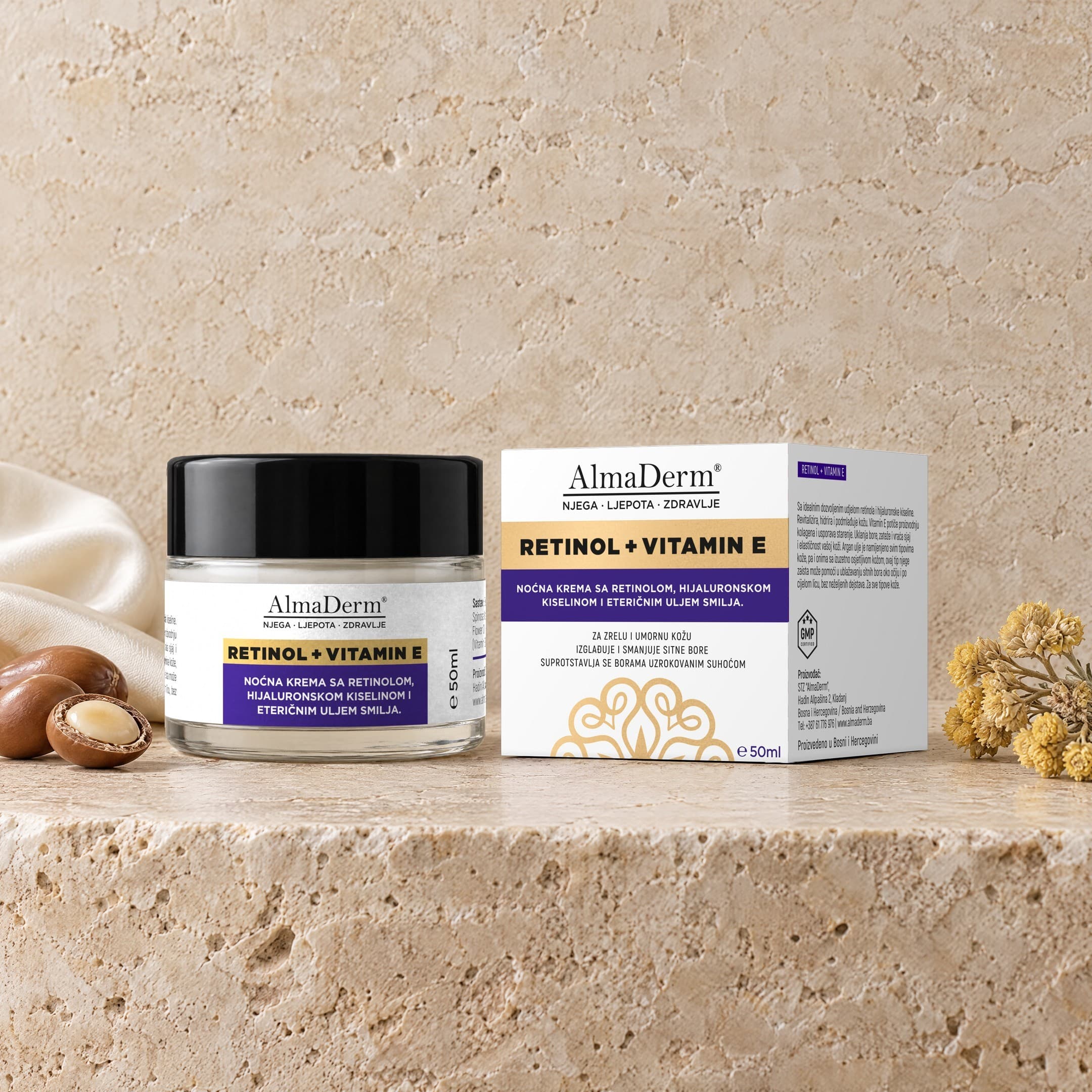 Retinol + Vitamin E noćna krema 50ml