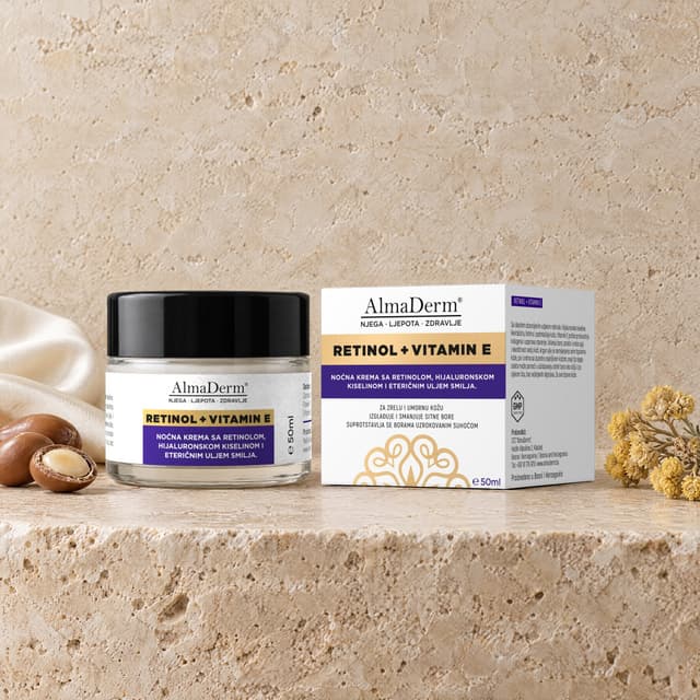 Retinol + Vitamin E noćna krema 50ml