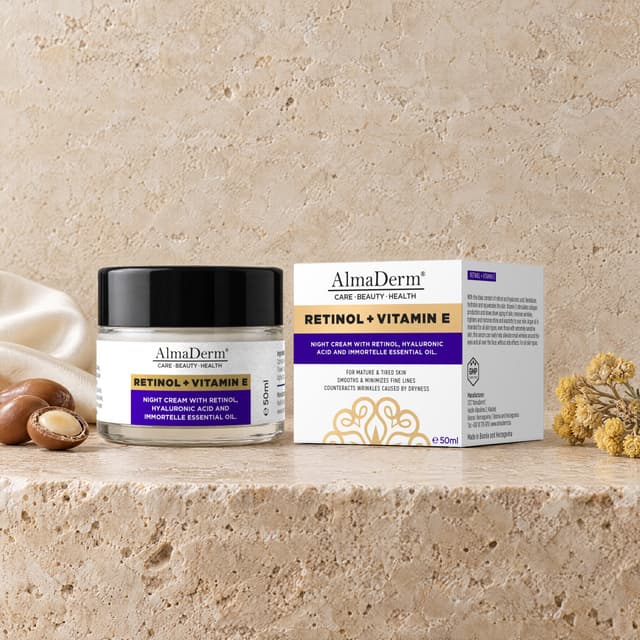 Retinol + Vitamin E night cream 50ml