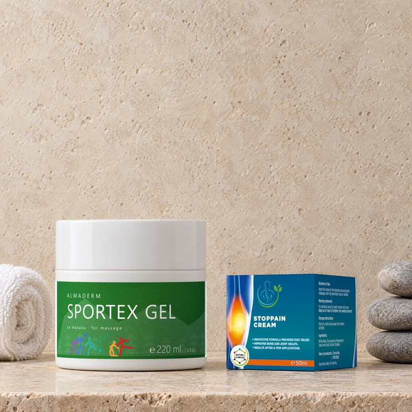 Joint Pain Duo - StopPain cream and Gel - 2 products