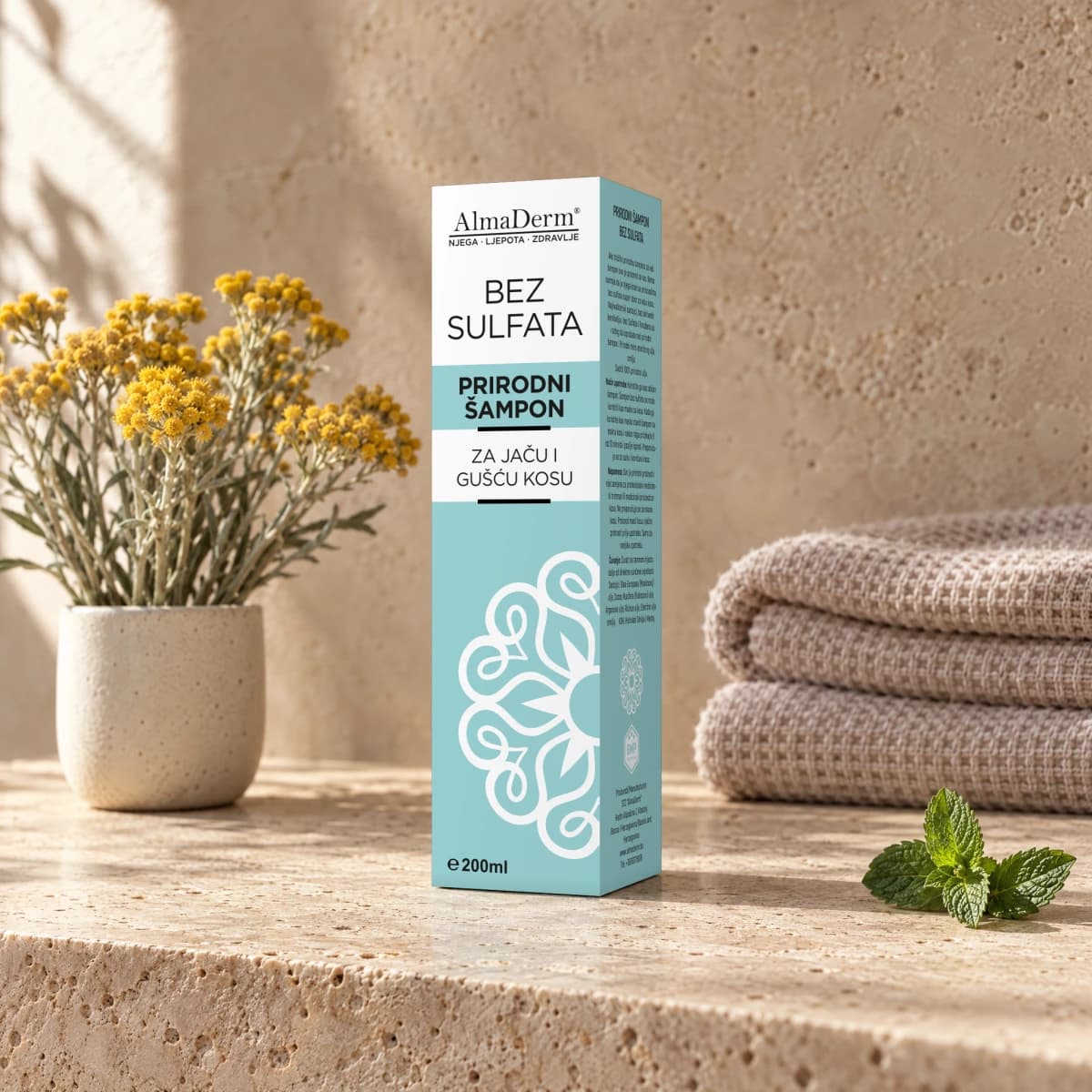 Prirodni šampon bez sulfata 200 ml