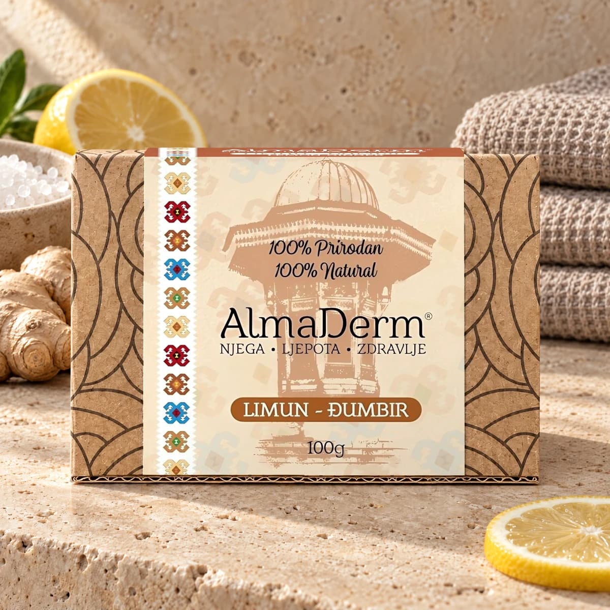 Prirodni sapun Limun-Đumbir 100 g