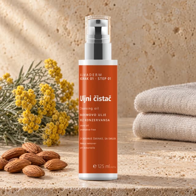 Uljni čistač za lice sa smiljem 125 ml