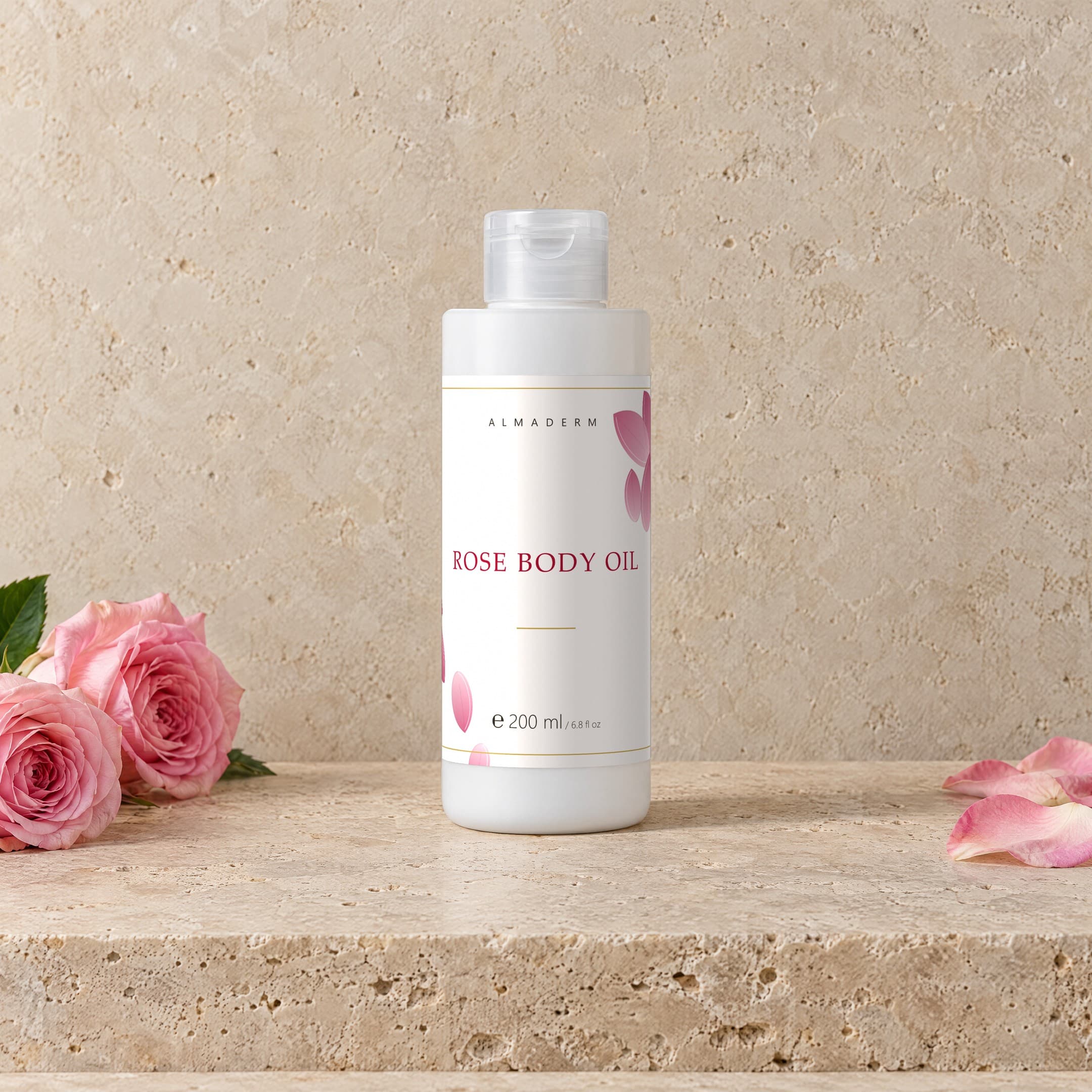 Rose body oil 200 ml