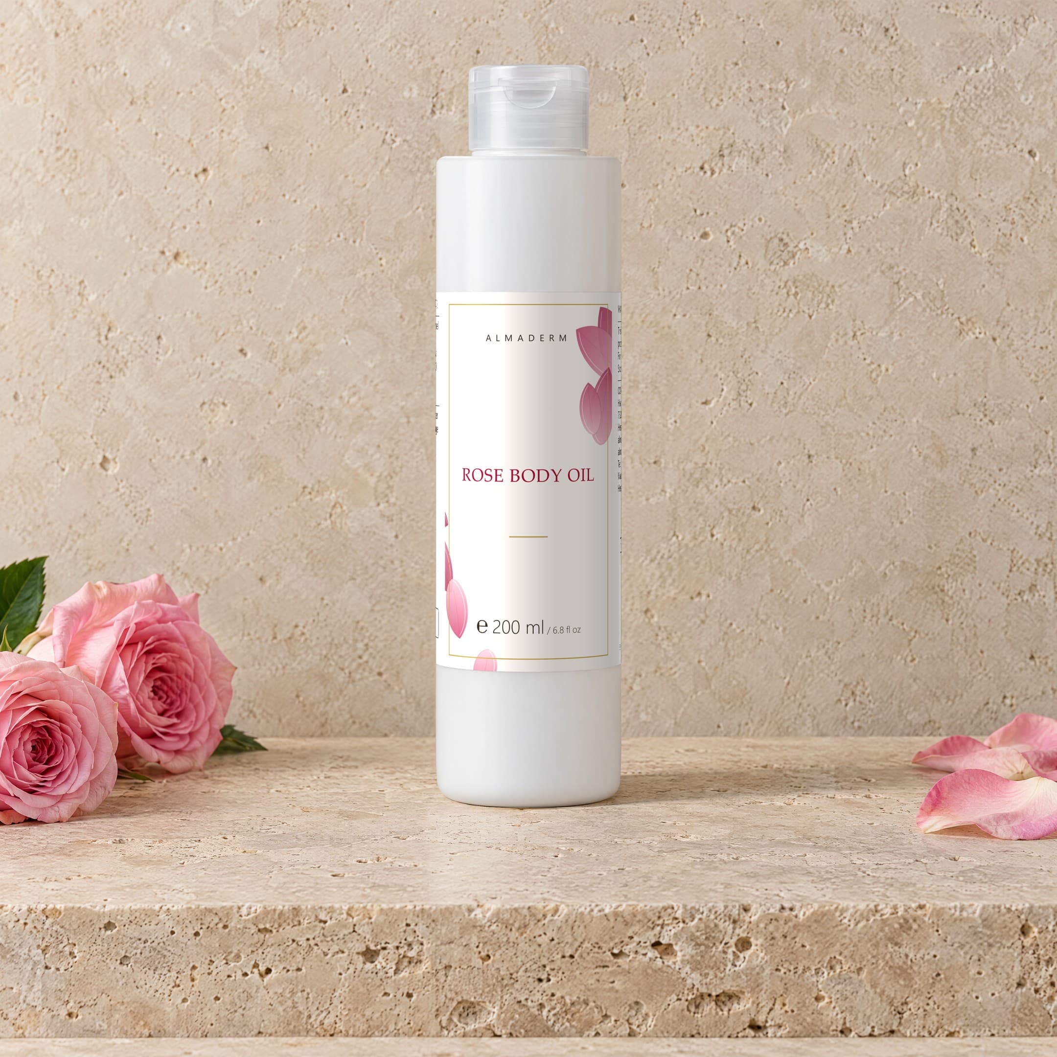 Rose body oil 200 ml