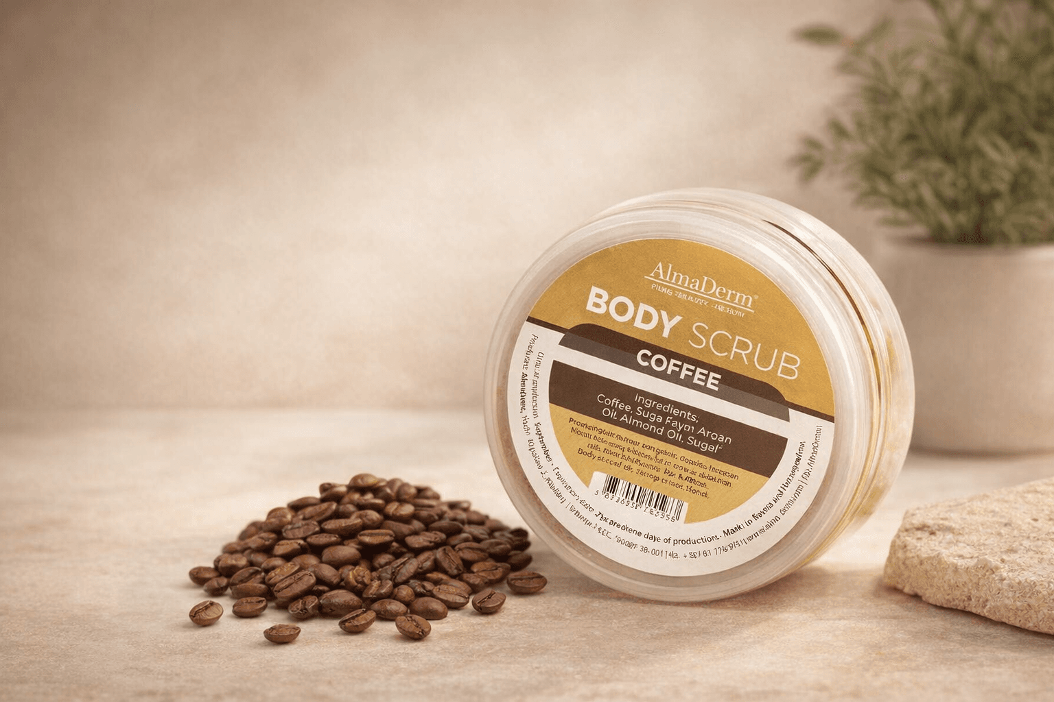 Piling za tijelo sa kafom 150ml