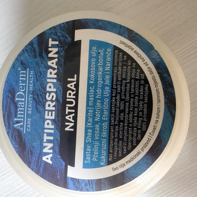 Prirodni antiperspirant 150 ml