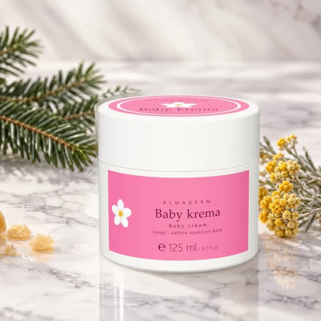Baby krema 125 ml (cvijeće)