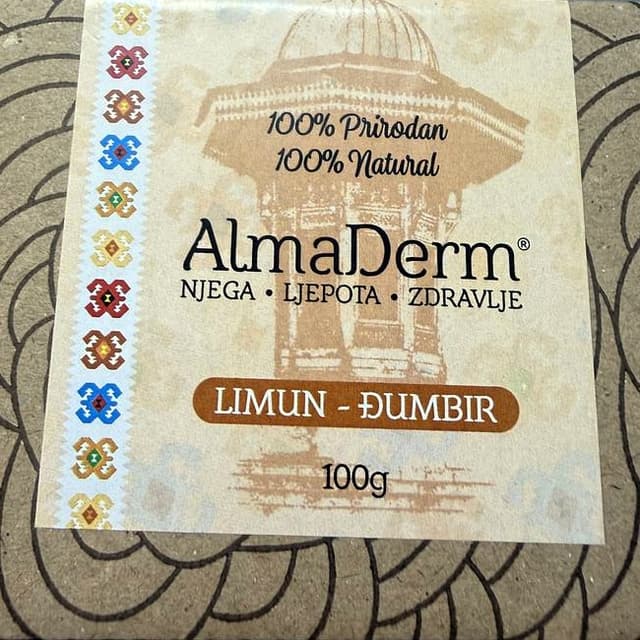 Prirodni sapun Limun-Đumbir 100 g