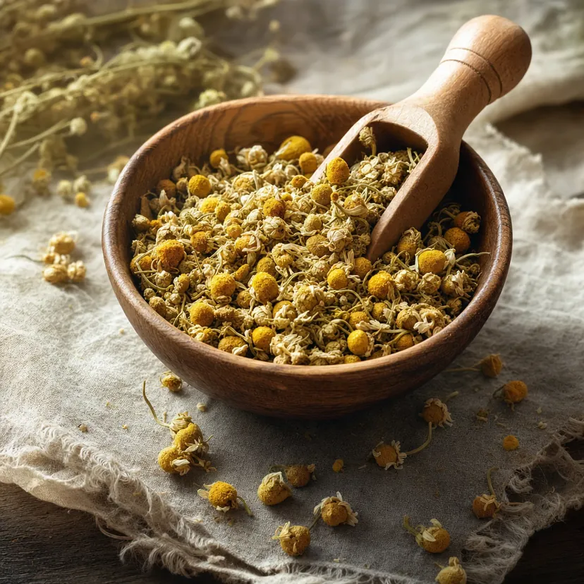 100 % dried chamomile flowers