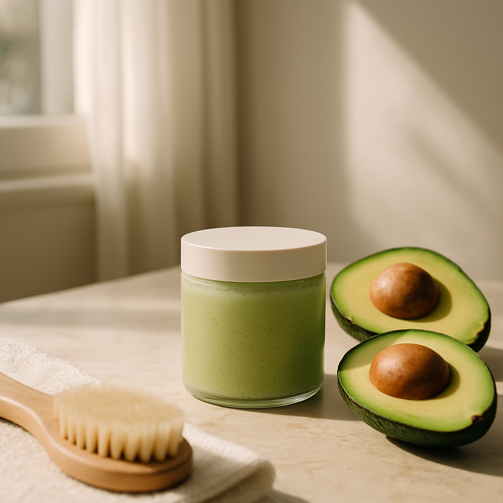 How Avocado Body Scrub Removes Dry Skin Cells in Summer