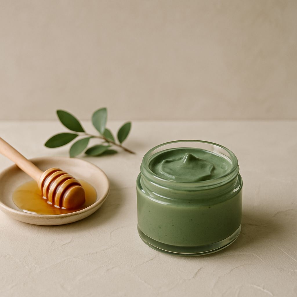 Green Mask with Honey: A Natural Recipe for Fresh Autumn Skin