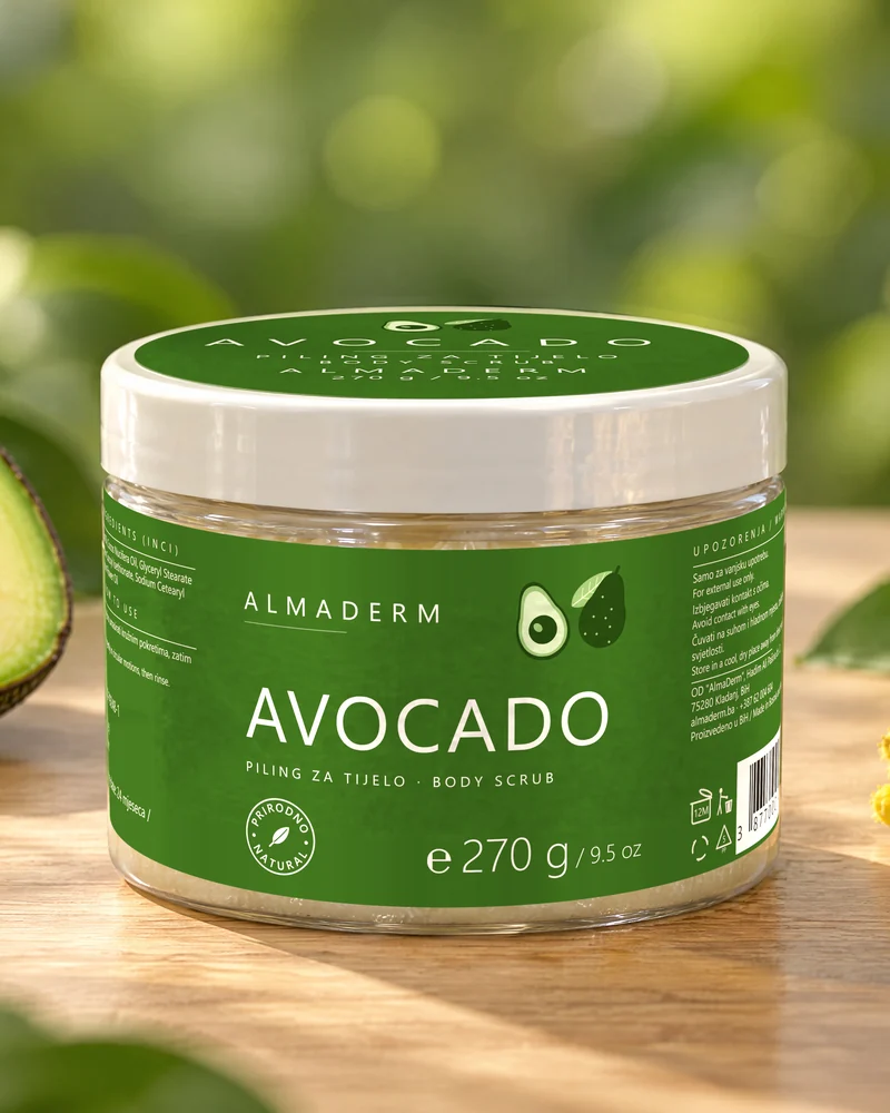 Piling za tijelo Avocado, 270 g