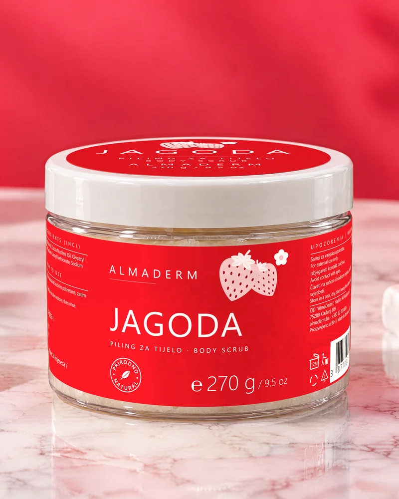Piling za tijelo Jagoda