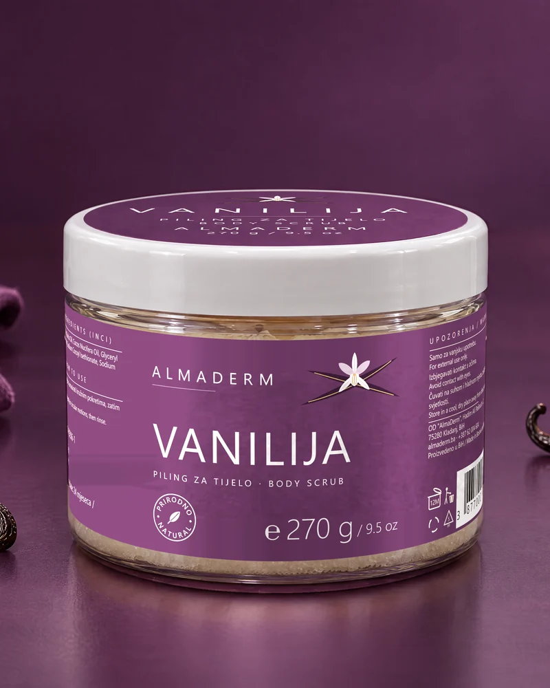 Piling za tijelo Vanilija, 270 g