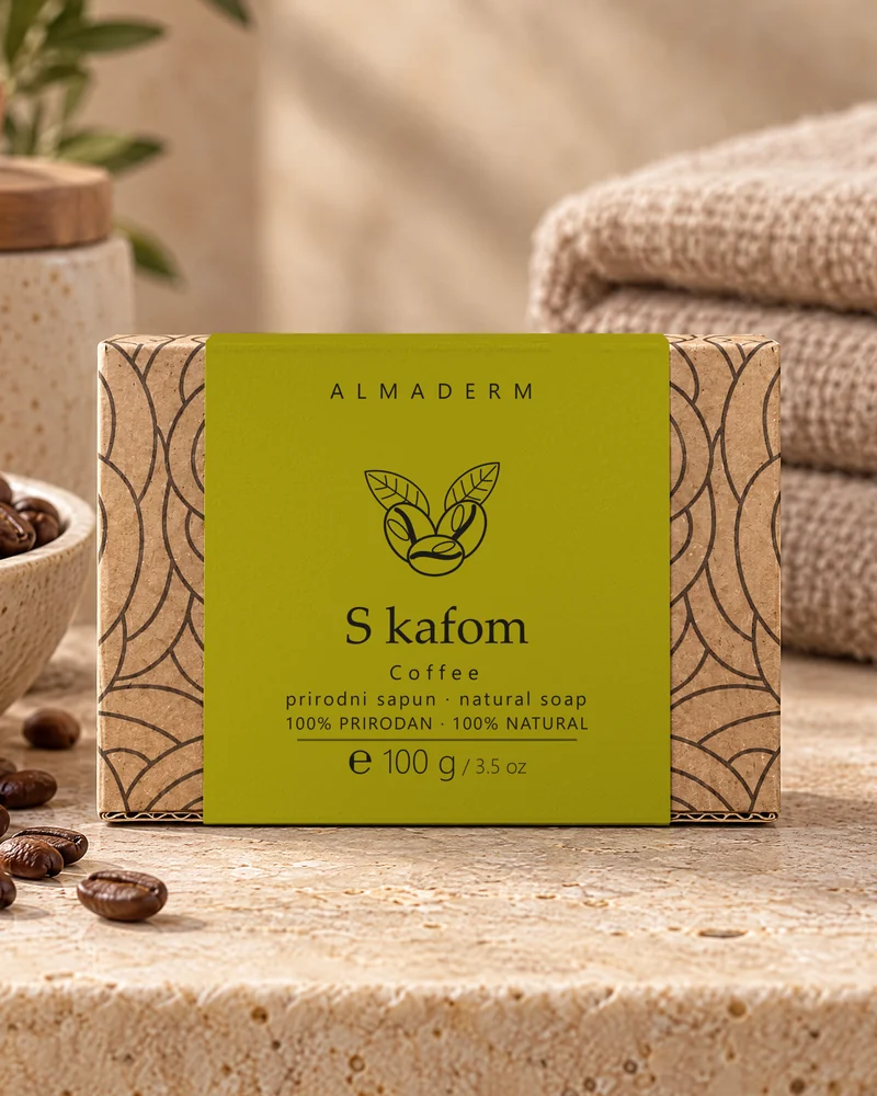 Prirodni sapun S kafom, 100 g