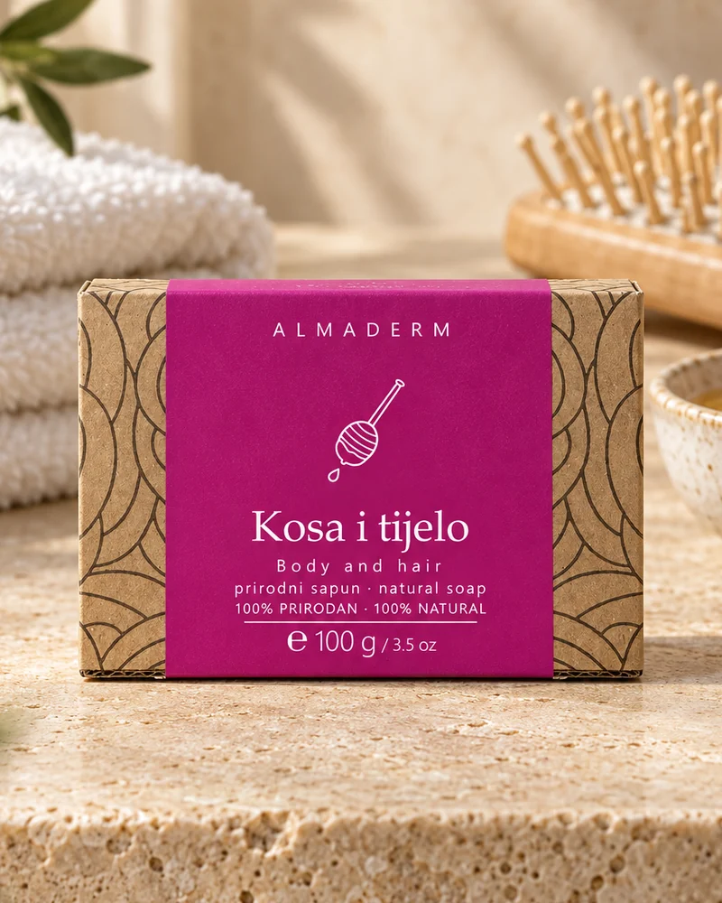 Prirodni sapun Kosa i tijelo, 100 g