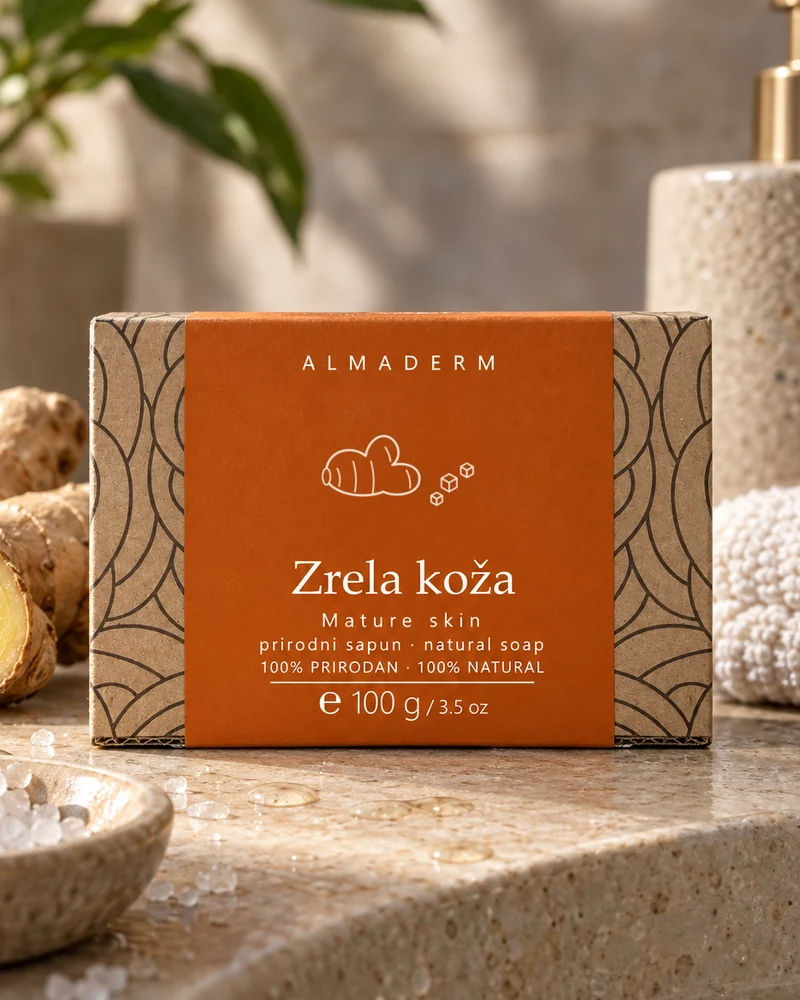 Prirodni sapun Zrela koža, 100 g