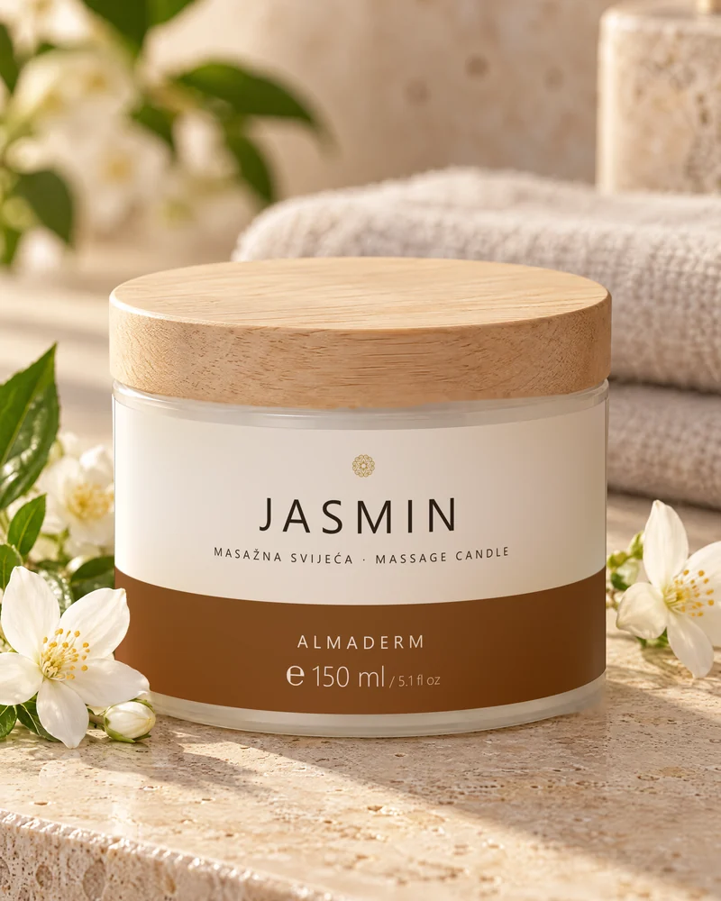 Masažna svijeća Jasmin, 150 ml