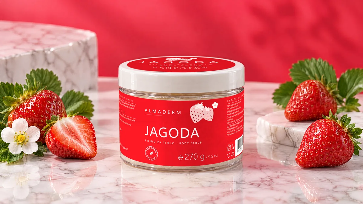 Piling za tijelo Jagoda 270 g